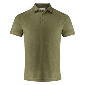 Harvest Mens Brookings Regular Polo Shirt / Moss Green
